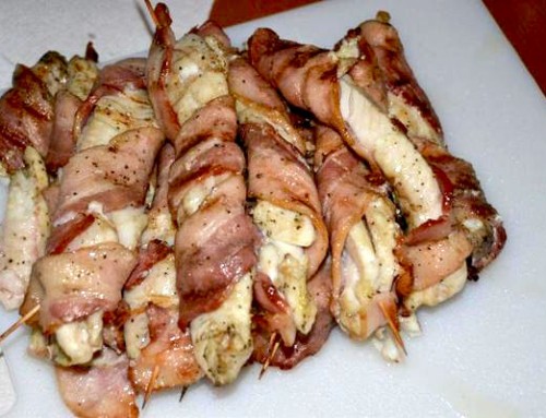 Bacon Wrapped Walleye